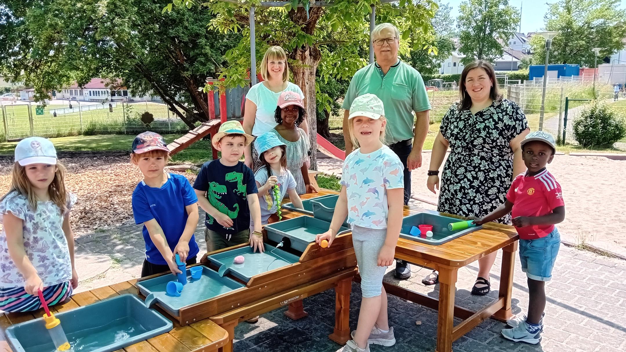 Die Kinder freuten sich sehr über die Spende