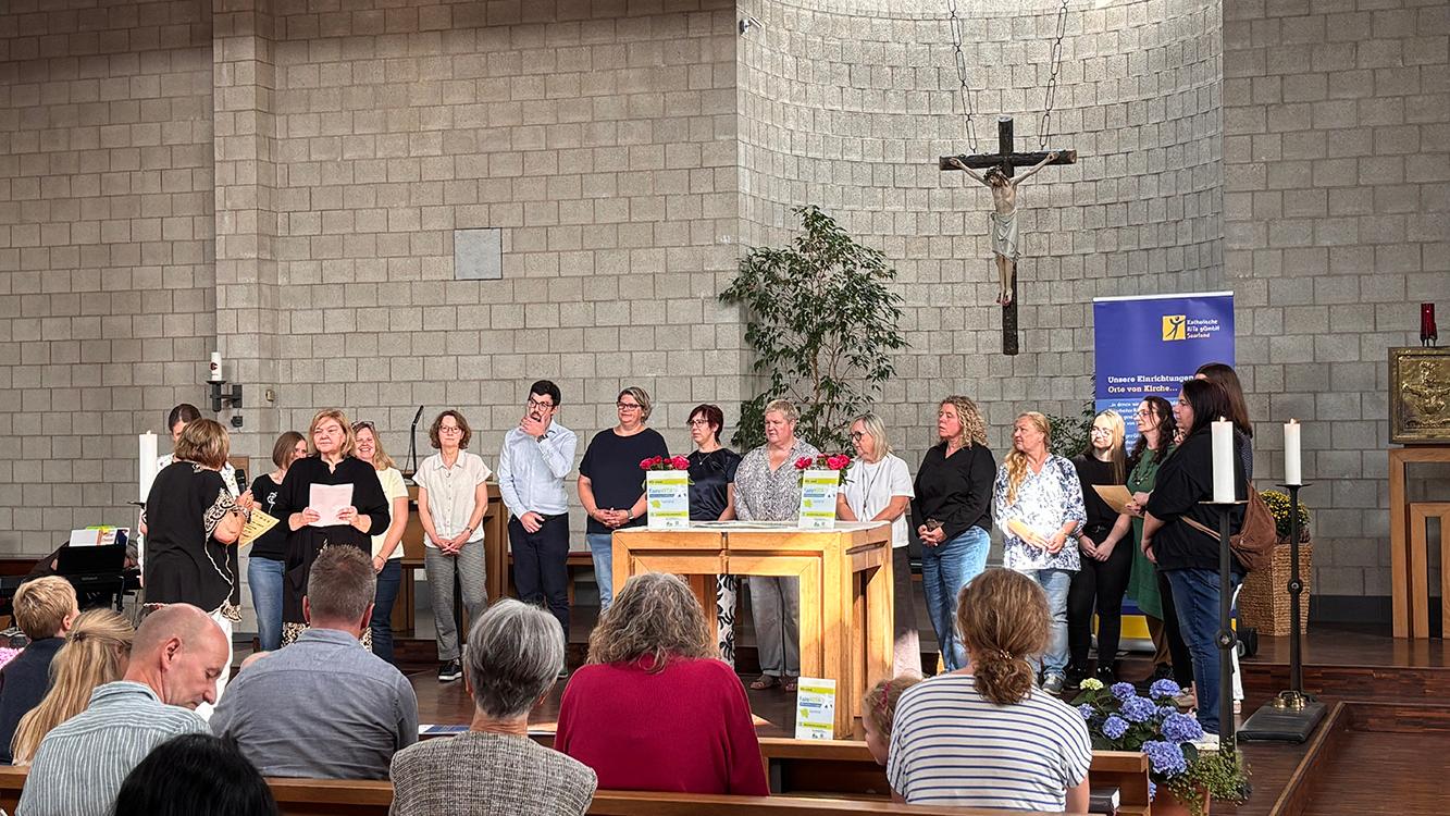 Der Tag startete mit einem Wortgottesdienst