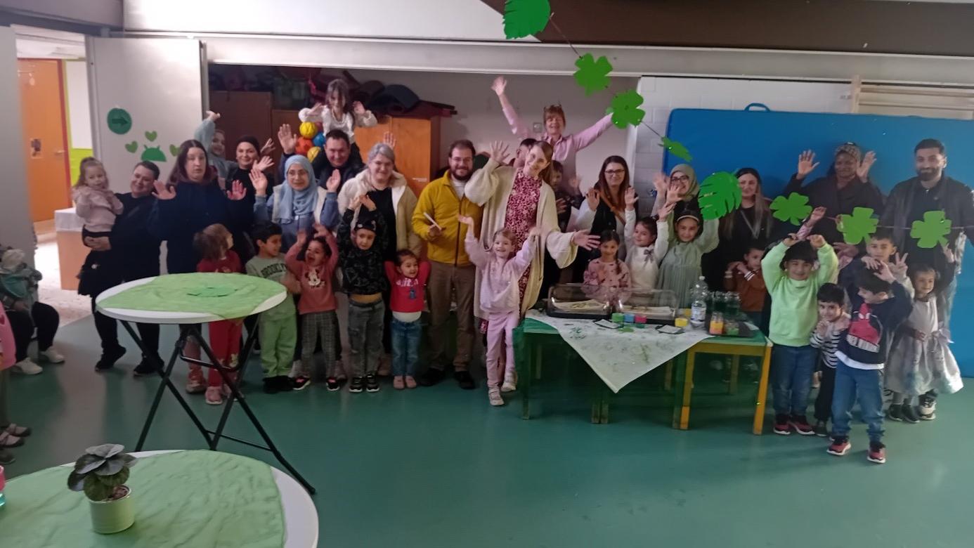 Für die Kinder mit ihren Familien war es ein gelungenes Fest