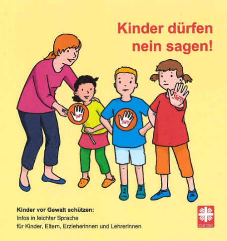 Broschüre 'Kinder dürfen nein sagen!'